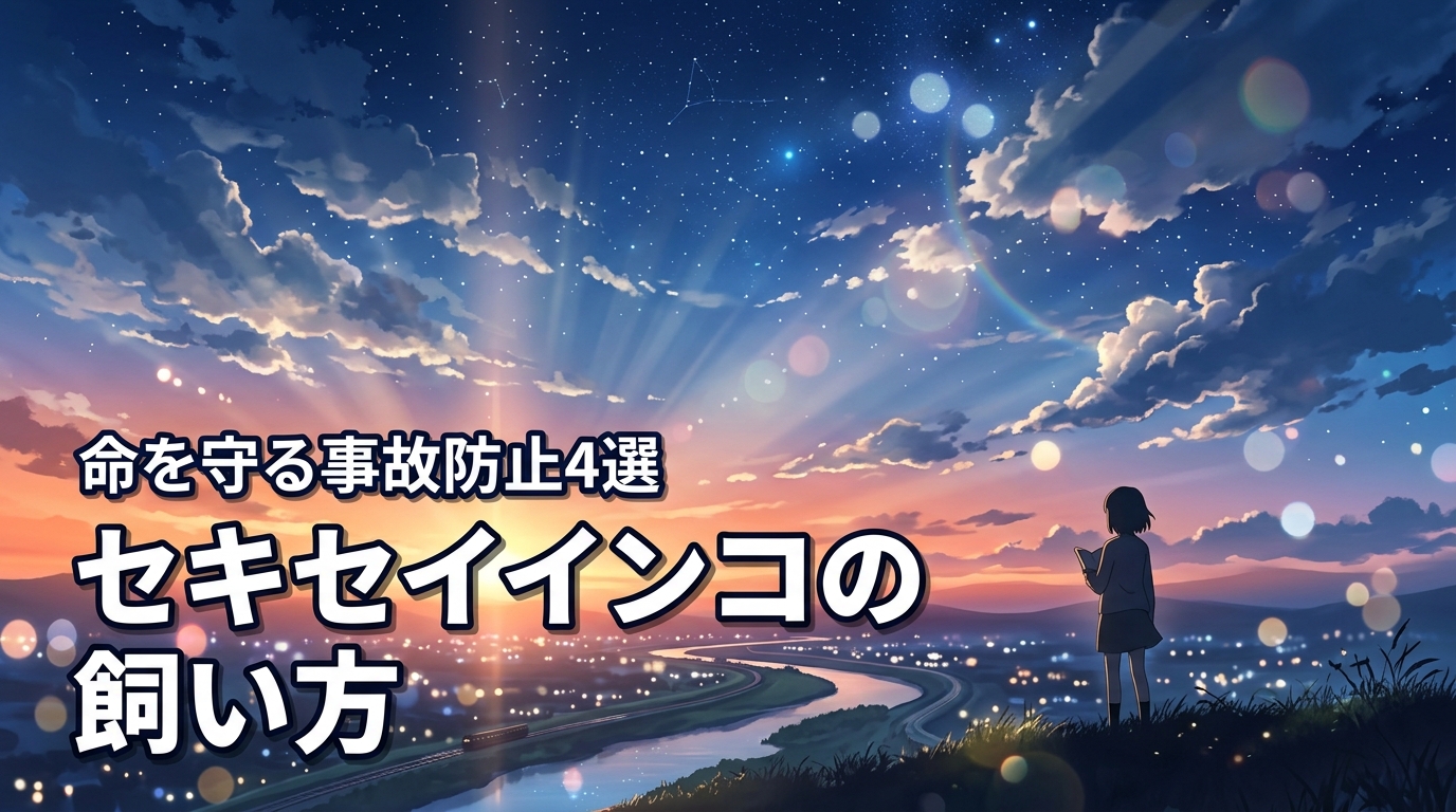 2026年最新｜セキセイインコの飼い方と注意点！命を守る事故防止4選